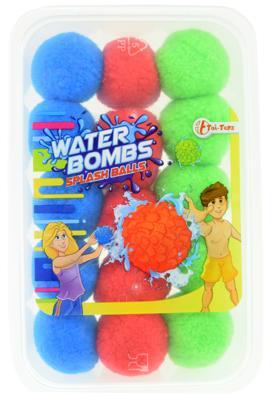 Toi-Toys Waterbombs Splashballen 5 cm 15 Stuks Toi-Toys Waterbombs Splashballen 5 cm 15 Stuks