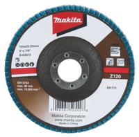 Makita Accessoires Lamellenschuurschijf 125mm Z120 - D-63812 D-63812 - thumbnail