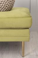 Nohr Hocker 'Tylan' Velvet, kleur Groen - thumbnail