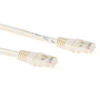 ACT IB8430 U/UTP CAT6 Patchkabel Ivoor - 30 meter - thumbnail