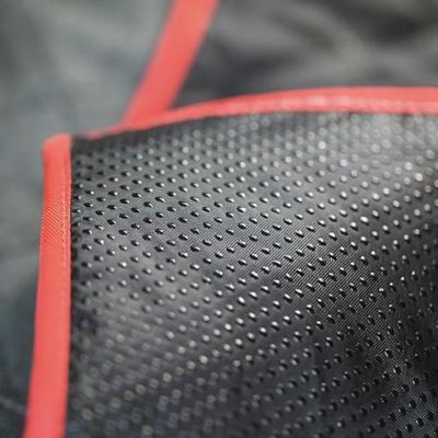 KONG 2-in-1 Autodeken Bench Seat Cover en Hangmat, antraciet-rood - thumbnail