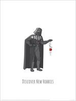 Kunstdruk Star Wars - Vaders Boredom Busting Ideas Discover New Hobbies 30x40cm - thumbnail