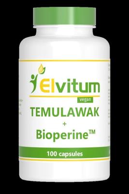 Elvitum Temulawak Curcuma Xanthorrhiza Capsules