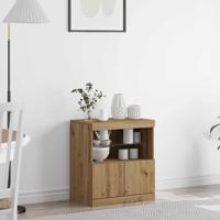 Dressoir Bruin 60 x 37 x 67 cm Bewerkt hout - thumbnail