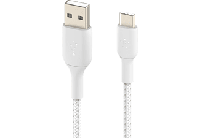Belkin BOOSTCHARGE gevlochten USB-C naar USB-A kabel - thumbnail