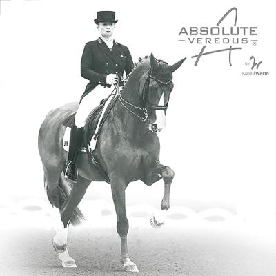Veredus Absolute Elastic Peesbeschermers zwart maat:m