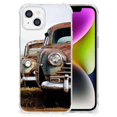 iPhone 14 Anti-shock Hoesje met foto Vintage Auto iPhone 14 Anti-shock Hoesje met foto Vintage Auto