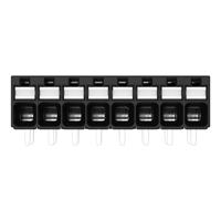WAGO 2086-1208 Printklem 1.50 mm² Aantal polen 8 Zwart 1 stuk(s) - thumbnail