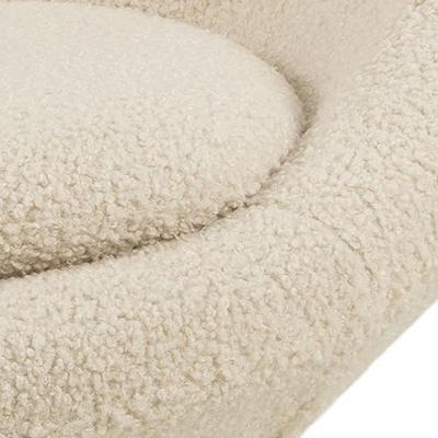 Bendt Fauteuil 'Lærke' Teddy, kleur Beige Bendt Fauteuil 'Lærke' Teddy, kleur Beige