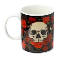 Schedels & Rozen Porselein Mok - thumbnail