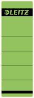 Leitz rugetiketten, zelfklevend, ft 6,1 x 19,1 cm, pak van 10 stuks, groen - thumbnail