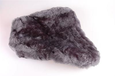 Hulzebos Zadeldek schapenvacht a kwaliteit grijs groot