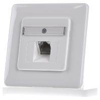 Rutenbeck UAE-ClassEA iso8Uprw Netwerkdoos Inbouw (in muur) Inzet met centraalstuk en frame Wit Rutenbeck UAE-ClassEA iso8Uprw Netwerkdoos Inbouw (in muur) Inzet met centraalstuk en frame Wit