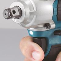 Makita DTW190Z accudraaislagmoeraanzetter 1/2" 2300 RPM 190 Nm Zwart, Blauw 18 V - thumbnail