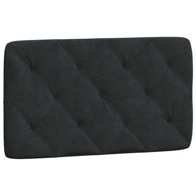 Bedframe zonder matras 140x200 cm fluweel zwart