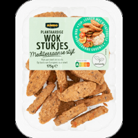 Jumbo Plantaardig Wokstukjes Mediterraanse Stijl 175 g - thumbnail