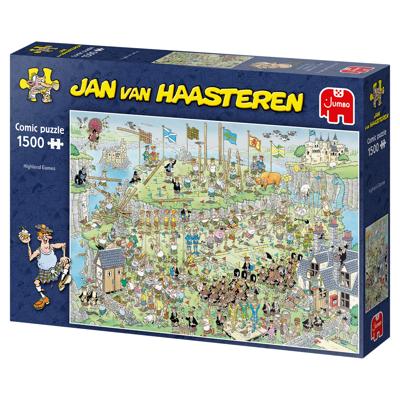 Jumbo legpuzzel Jan van Haasteren Highland Games 1500 stukjes