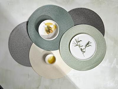 ASA Selection Placemat Re:Circle - Mussel - ø 38 cm - thumbnail