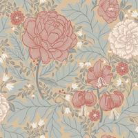 Dutch Wallcoverings Ekbacka - Camille Pink/Grey - Roze/Grijs - thumbnail