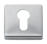 Cilinderrozet rvs vierkant - thumbnail