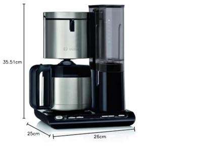 Bosch TKA8A683 Koffiefilter apparaat Zwart - thumbnail
