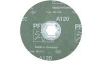 PFERD TOOLS 64190112 Combiclick korrel fiberschijf Ø 125 mm A 120 voor universele toepassingen Diameter 125 mm - thumbnail