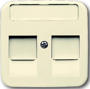 Busch-Jaeger Afdekking Modulaire jack insert Crème-wit, Parel-wit 2CKA001753A8022