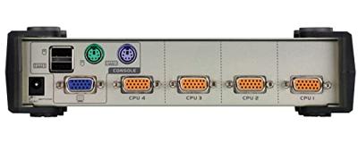 ATEN 4-poorts PS/2 - USB KVM schakelaar