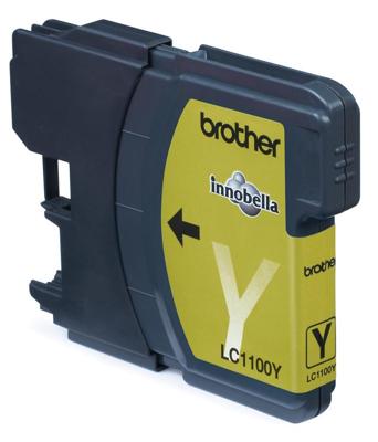 Brother inktcartridge, 325 pagina&apos;s, OEM LC-1100Y, geel - thumbnail