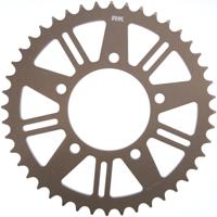 RK Chain wheel 520 46z aluminum gold matt hard a - thumbnail