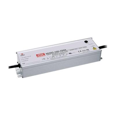 MEAN WELL HVGC-100-700A LED-driver Constante stroomsterkte 99 W 0.7 A 15 - 142 V/DC Dimbaar, PFC-schakeling, Overbelastingsbescherming, Geschikt voor meubels 1