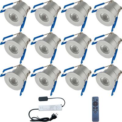 Velvalux LED Veranda Inbouwspots Set - 12 Stuks - 3W - 4000K - Dimbaar - IP65
