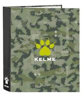 Ringmap Kelme Travel Zwart Groen A4 27 x 33 x 6 cm - thumbnail