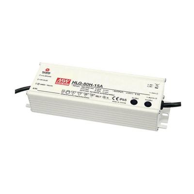 MEAN WELL HLG-80H-C700A LED-driver, LED-transformator Constante stroomsterkte 90 W 0.7 A 64 - 129 V/DC PFC-schakeling, Overbelastingsbescherming, Instelbaar 1