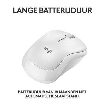 Logitech M240 Silent Muis Wit Logitech M240 Silent Muis Wit