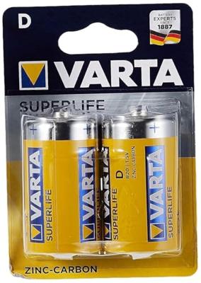 Varta Superlife grote staaf R20 D bl.a2 3111115 Varta Superlife grote staaf R20 D bl.a2 3111115