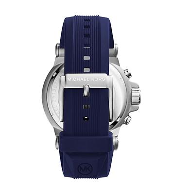 Horlogeband Michael Kors MK8303 Rubber Blauw 13mm