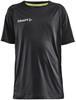 Craft 1910144 Evolve Tee Jr - Black - 122/128 - thumbnail