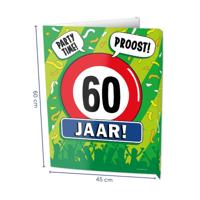 Raambord 60 Jaar Verjaardag (60x45cm) - thumbnail