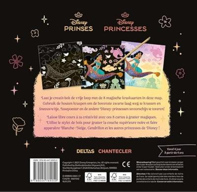 Deltas Disney Kraskaarten Prinses