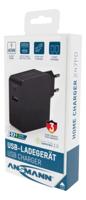Ansmann Home Charger 247PD USB-oplader 45 W 1x USB-A, 1x USB-C USB PD Zwart Binnen - thumbnail