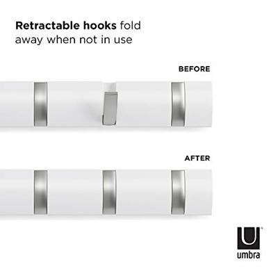 Umbra Flip 5 kapstok wit