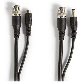 CCTV-beveiligingskabel BNC / DC | RG59 | 50 m | Voorgemonteerde connectoren