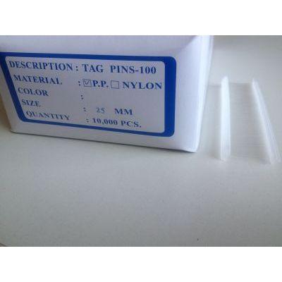 Textielpins 35mm standaard 100/clip PP