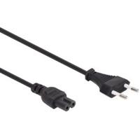 Voedingskabel zwart cee 7/16 incheurostekker inch c7 l 2 m h03vvh2-f 2g0.75 mm2 Velleman - Velleman - thumbnail