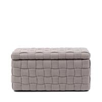 Rivièra Maison Hocker 'Room 48' Met opbergruimte, Mouliné Linen, kleur Fabulous Flax - thumbnail