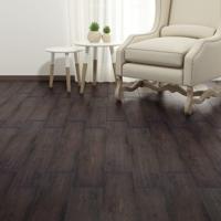 VidaXL Vloerplanken zelfklevend 2,51 m² 2 mm pvc donkerbruin - thumbnail