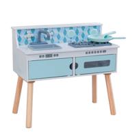 KidKraft houten Play & Put Away speelkeuken - thumbnail