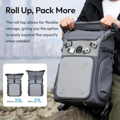 Ulanzi BP04 Hard Shell Rugzak 25 liter met Find My Tracker