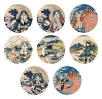 Katsushika Hokusai x Hatsune Miku Pins 6 cm Blind Box Assortment (8) - thumbnail